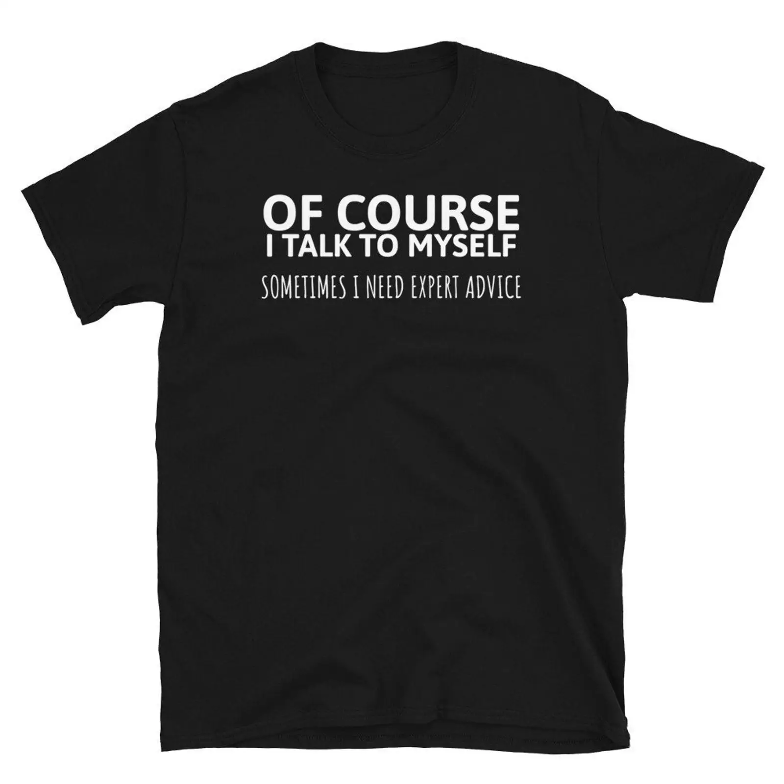 Vintage Fashion Expert - แน่นอนฉันพูดคุยกับตัวเองบางครั้ง ฉันต้องการคำแนะนำจากผู้เชี่ยวชาญ เสื้อยืดตลกๆ แบบเสียดสี ลำลอง สำหรับแฟชั่นวินเทจแบบล้างสี