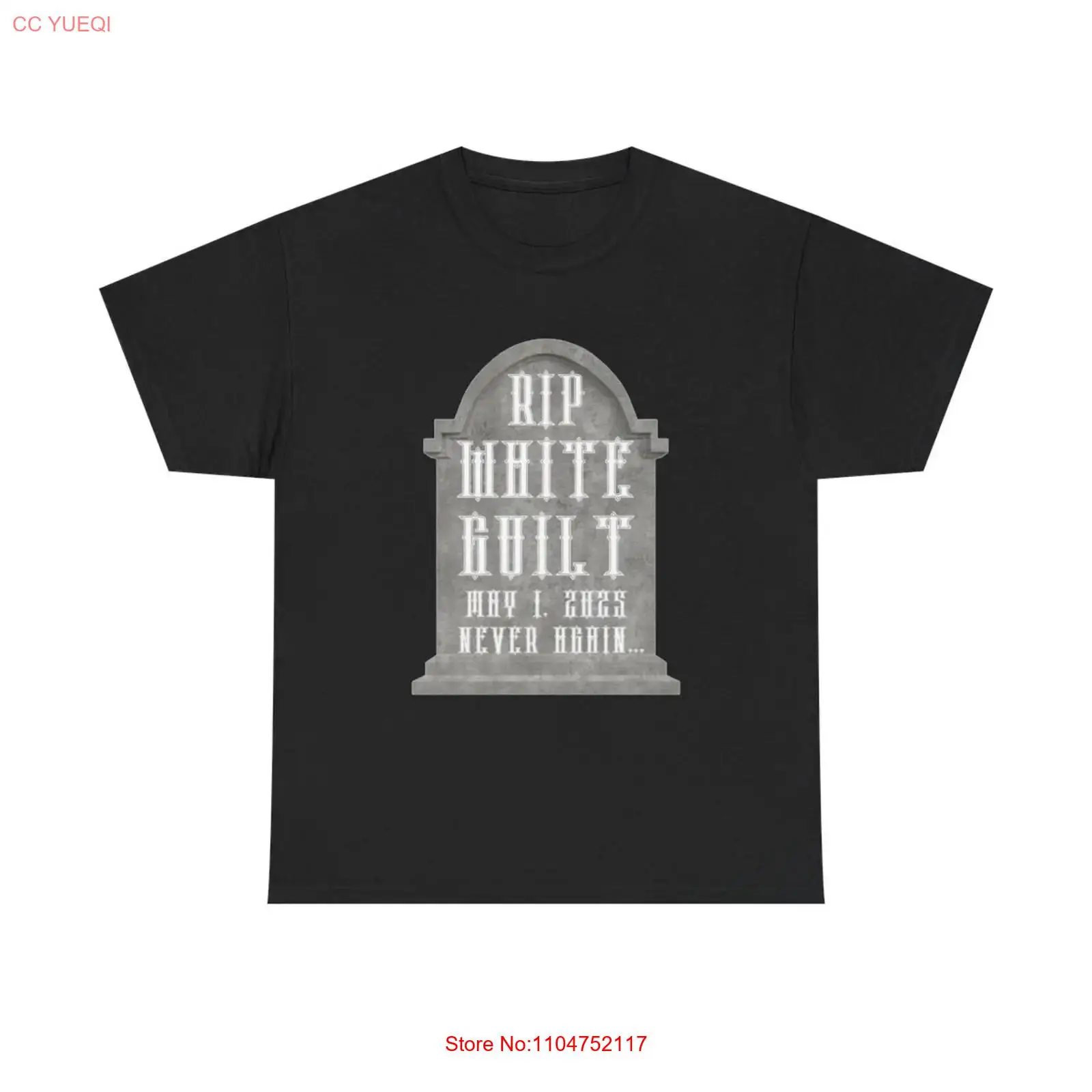 Vintage Fashion Tags - เสื้อยืด RIP White Guilt วันที่ 1