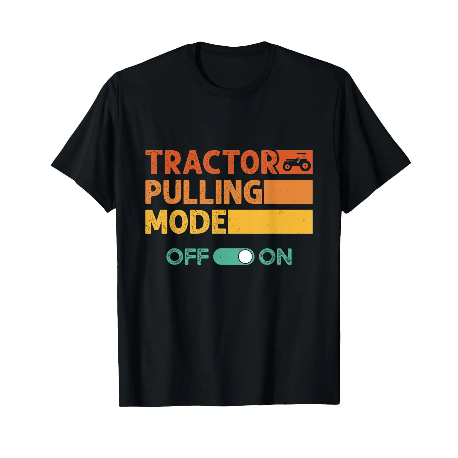 Vintage Fashion Expert - เสื้อยืดลาย Tractor Pulling Expert ดีไซน์สไตล์มอเตอร์สปอร์ต สีดำวินเทจ