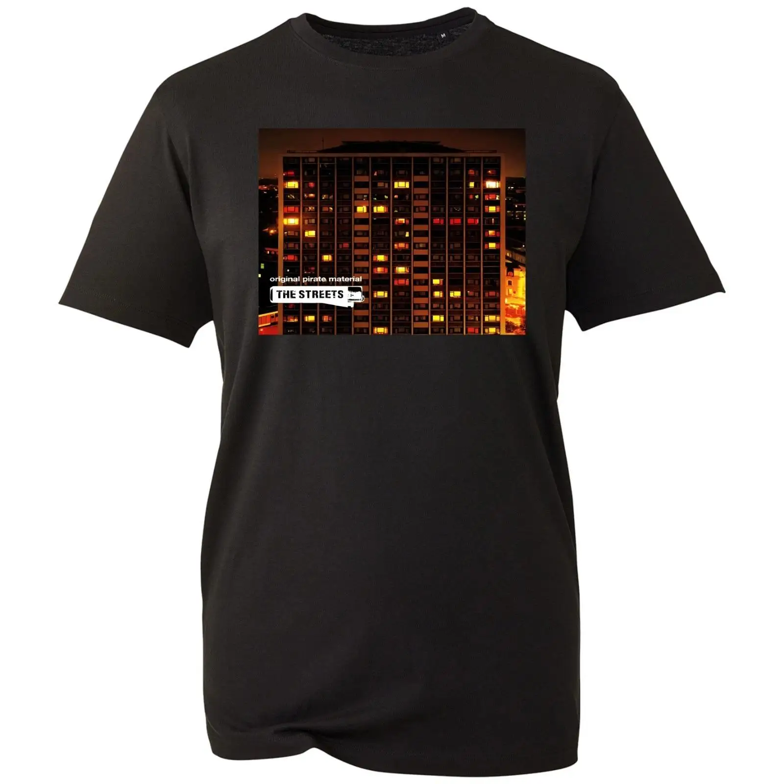 Vintage Fashion Herren - เสื้อยืดลายปกอัลบั้ม Piraten Material The Streets Musik