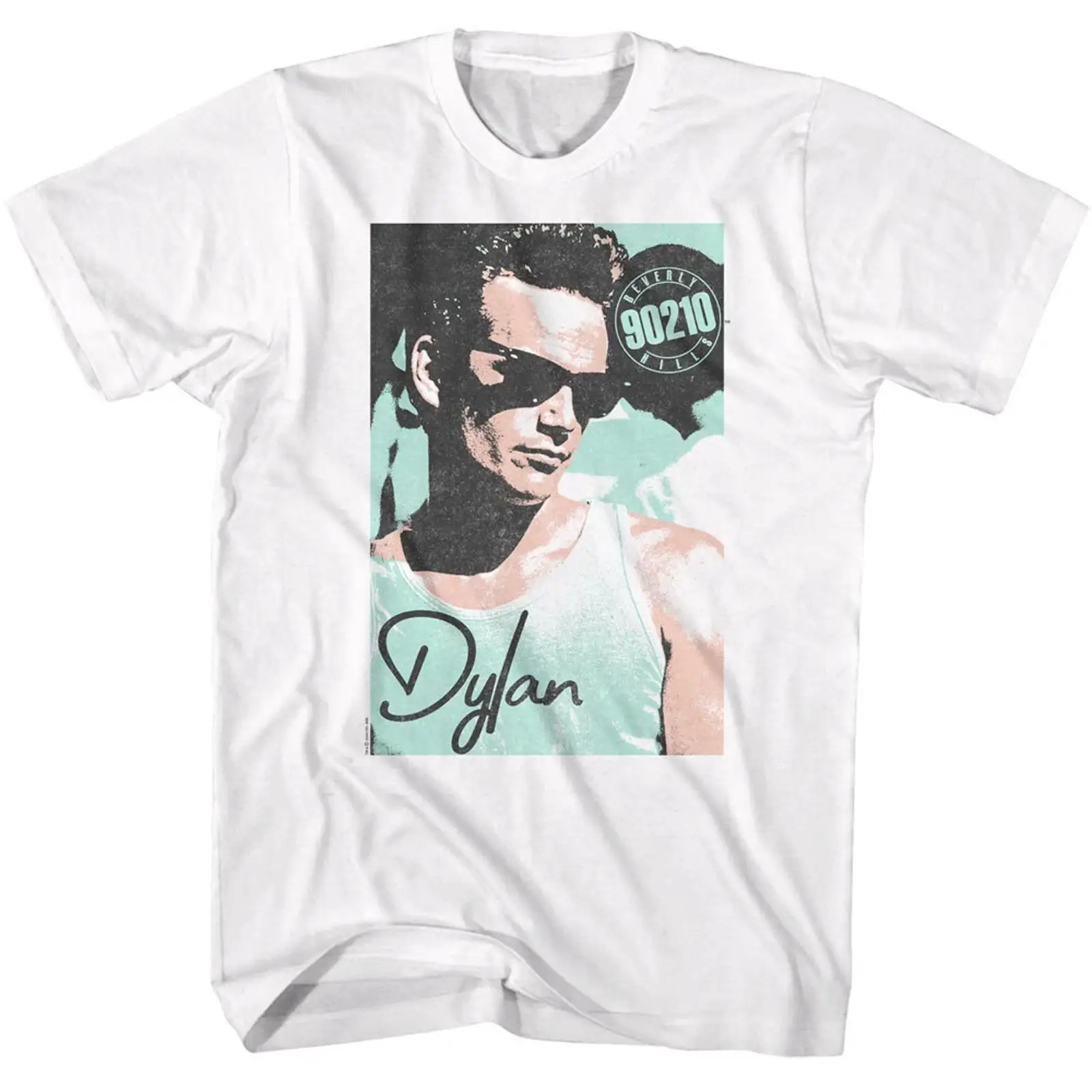 Vintage Fashion Herren - เบเวอร์ลี่ฮิลส์ 90210 ดีแลน แมคเคย์ กราฟิก โฟโต้