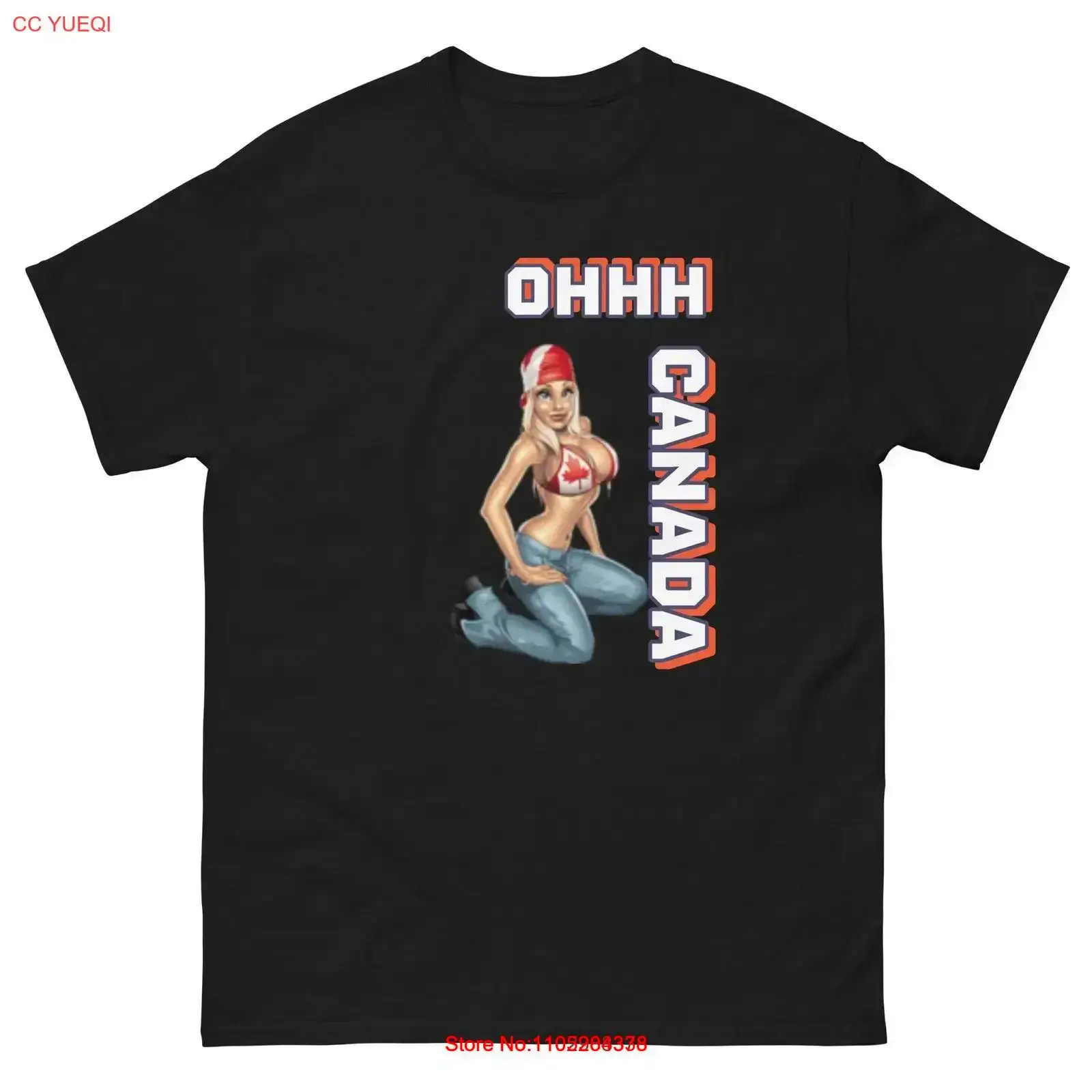 Vintage Fashion Canada - เสื้อยืด O CANADA ลายธงชาติ ดีไซน์เท่ห์ รุ่นฮิต