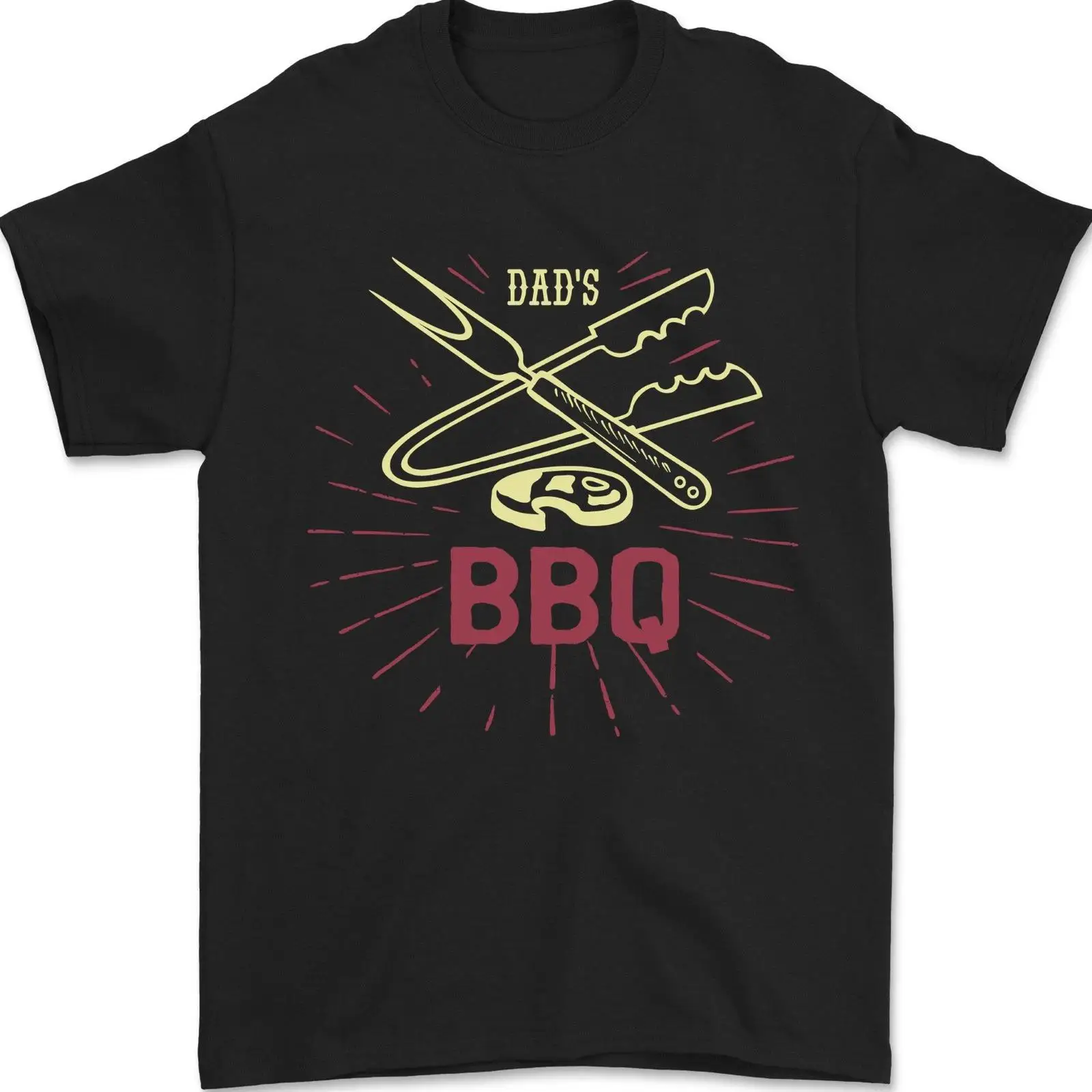 Vintage Fashion Herren - เสื้อยืด Dads BBQ Vatertag Grill Herren