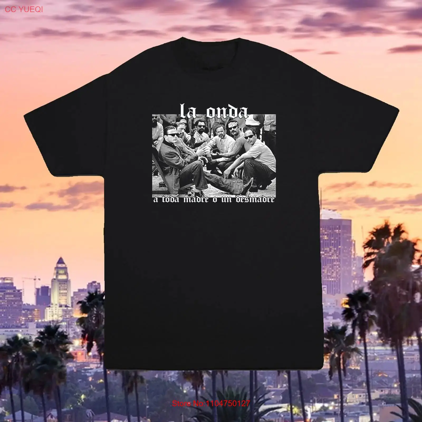 Vintage Fashion La - เสื้อยืด La Onda Blood In Out