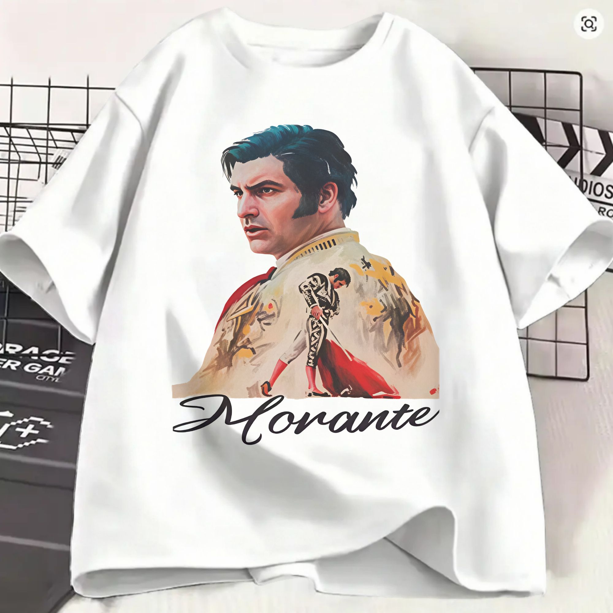 Vintage Fashion La - โมรันเต เด ลา ปวยบลาเสื้อยืดผู้ชายมาทาดอร์ วินเทจ ทีสแขนสั้นคอกลมแฟชั่นฤดูร้อนเสื้อยืดผ้าฝ้ายเสื้อผ้า