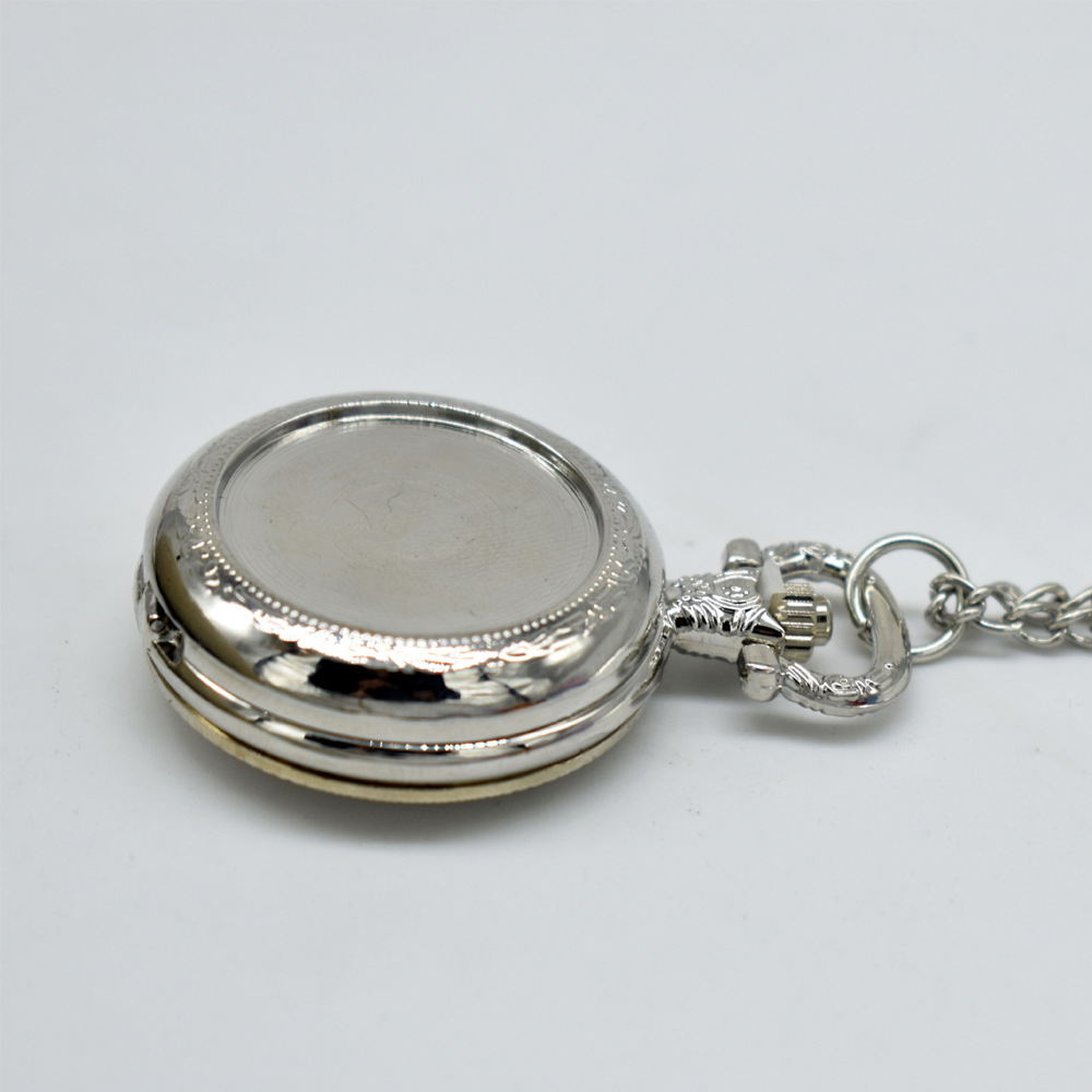 สร้อยคอจี้นาฬิกาพกโลหะวินเทจแบ - Vintage Fashion Necklace บทวิจารณ์และราคา