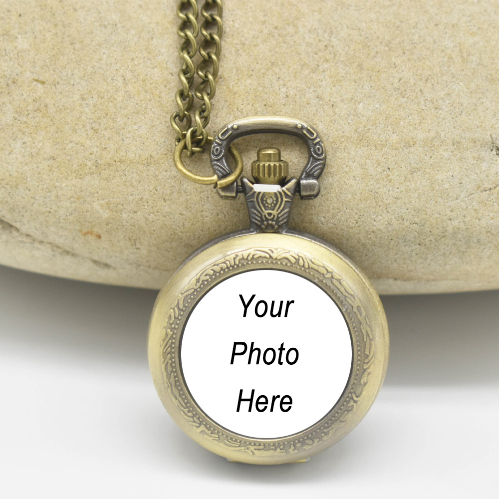 สร้อยคอจี้นาฬิกาพกโลหะวินเทจแบ - Vintage Fashion Necklace บทวิจารณ์และราคา