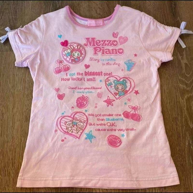เสื้อยืดแขนสั้นสไตล์วินเทจน่าร - Vintage Fashion For Women บทวิจารณ์และราคา
