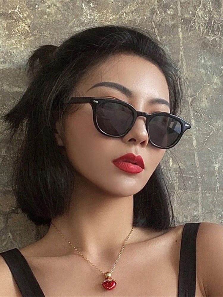 แว่นกันแดดทรงกลมเล็กแบบใหม่สำห - Vintage Fashion Images บทวิจารณ์และราคา