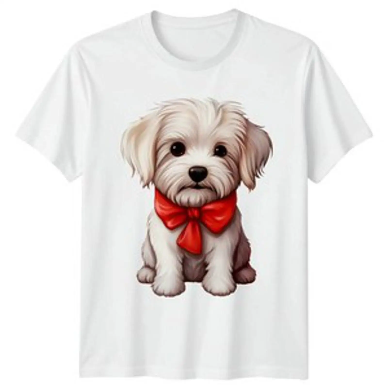 เสื้อยืดลายกราฟิก Malteser Hun - Vintage Fashion Herren บทวิจารณ์และราคา