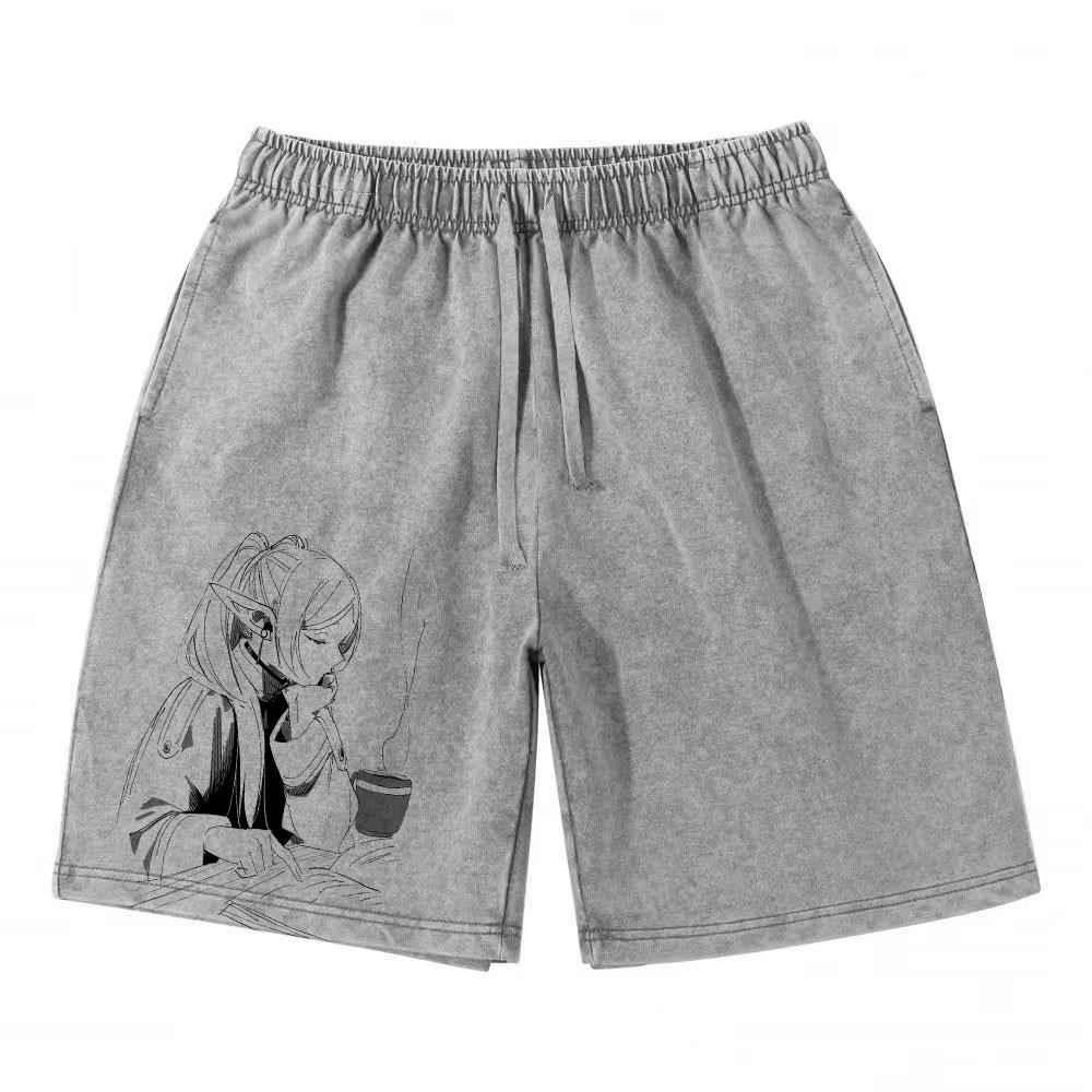 อะนิเมะ Frieren กางเกงขาสั้น V - Vintage Fashion Model บทวิจารณ์และราคา