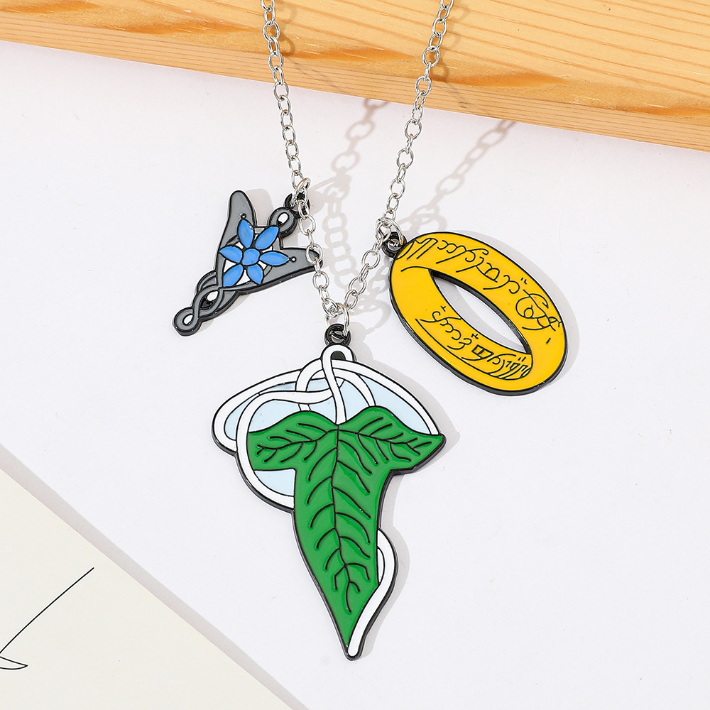 ลอร์ดออฟเดอะริงส์สร้อยคอเอลฟ์แ - Vintage Fashion Necklace บทวิจารณ์และราคา