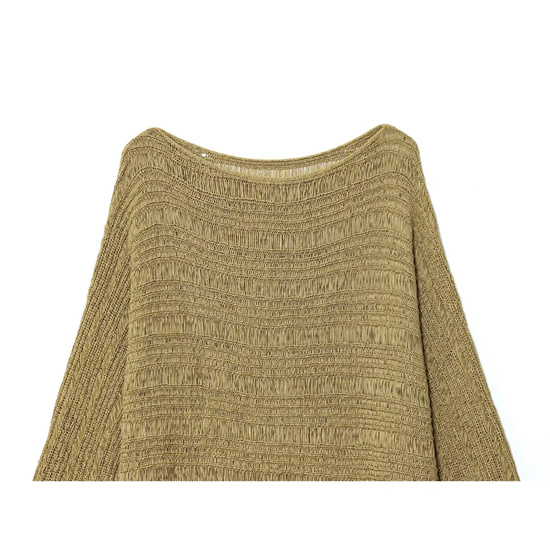 เสื้อสเวตเตอร์ถักคอเรือสไตล์วิ - Vintage Fashion For Women บทวิจารณ์และราคา