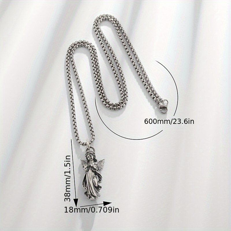 สร้อยคอเครื่องรางเทวดาผู้พิทัก - Vintage Fashion Meaning บทวิจารณ์และราคา