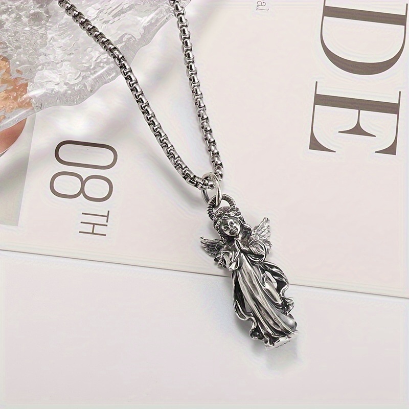 สร้อยคอเครื่องรางเทวดาผู้พิทัก - Vintage Fashion Meaning บทวิจารณ์และราคา