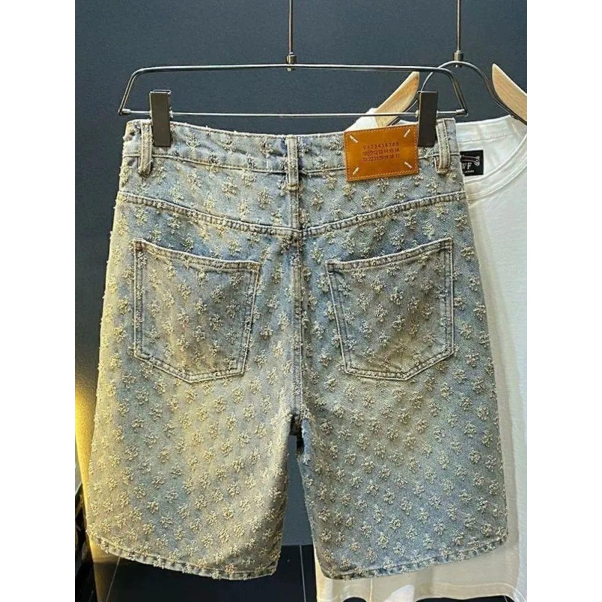 กางเกงยีนส์ขาสั้นผู้ชายสไตล์ลำ - Vintage Fashion Jeans บทวิจารณ์และราคา