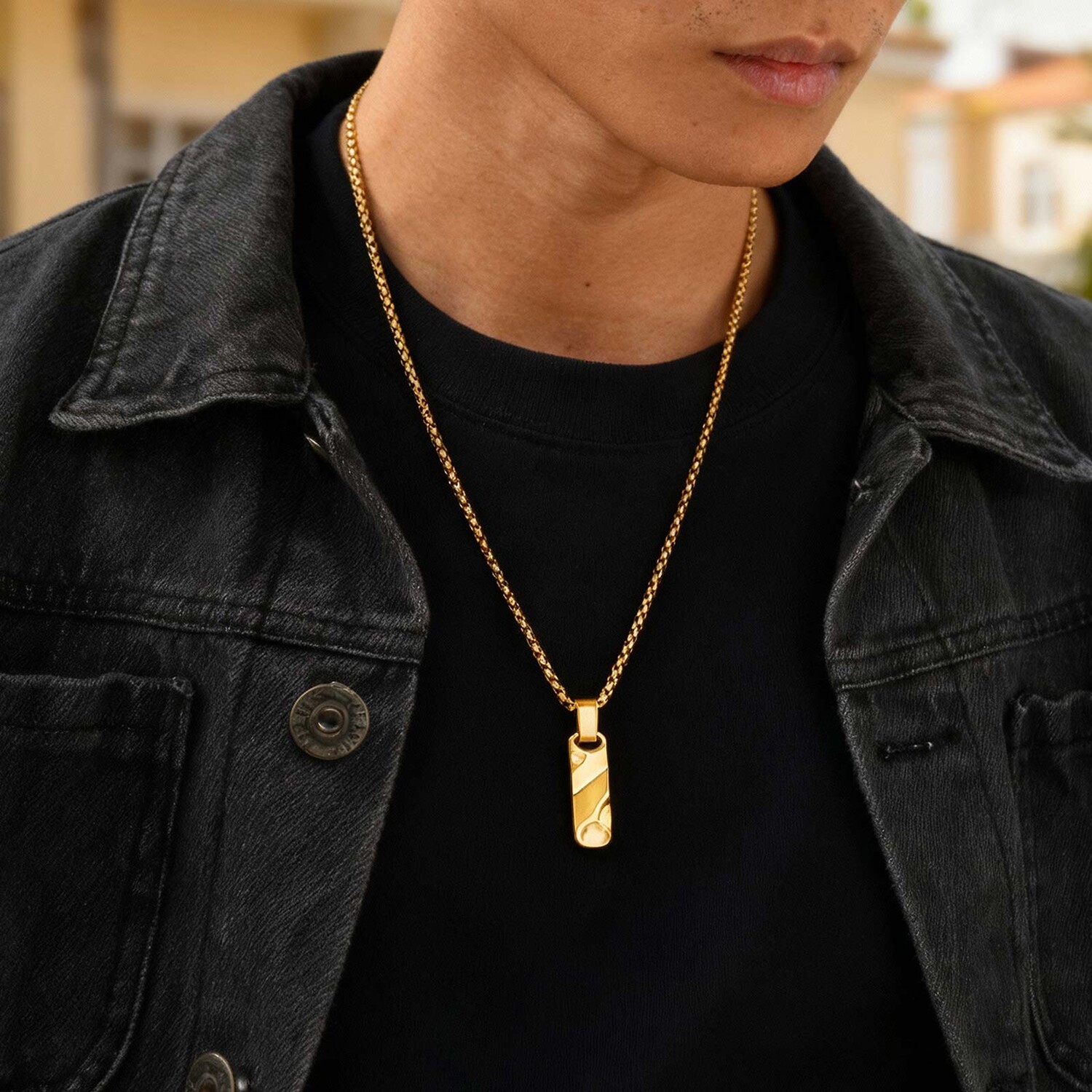 สร้อยคอจี้แท็กทหารขนาดเล็กสำหร - Vintage Fashion Tags บทวิจารณ์และราคา