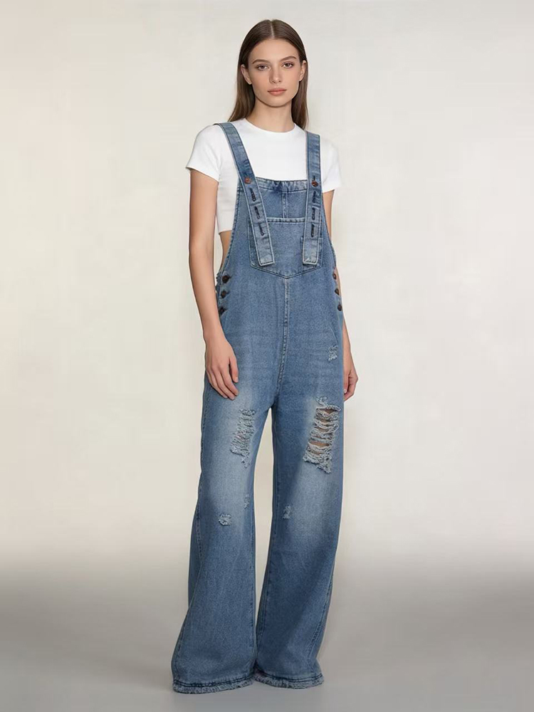กางเกงยีนส์โอเวอร์ออลแฟชั่นสไต - Vintage Fashion Jeans บทวิจารณ์และราคา
