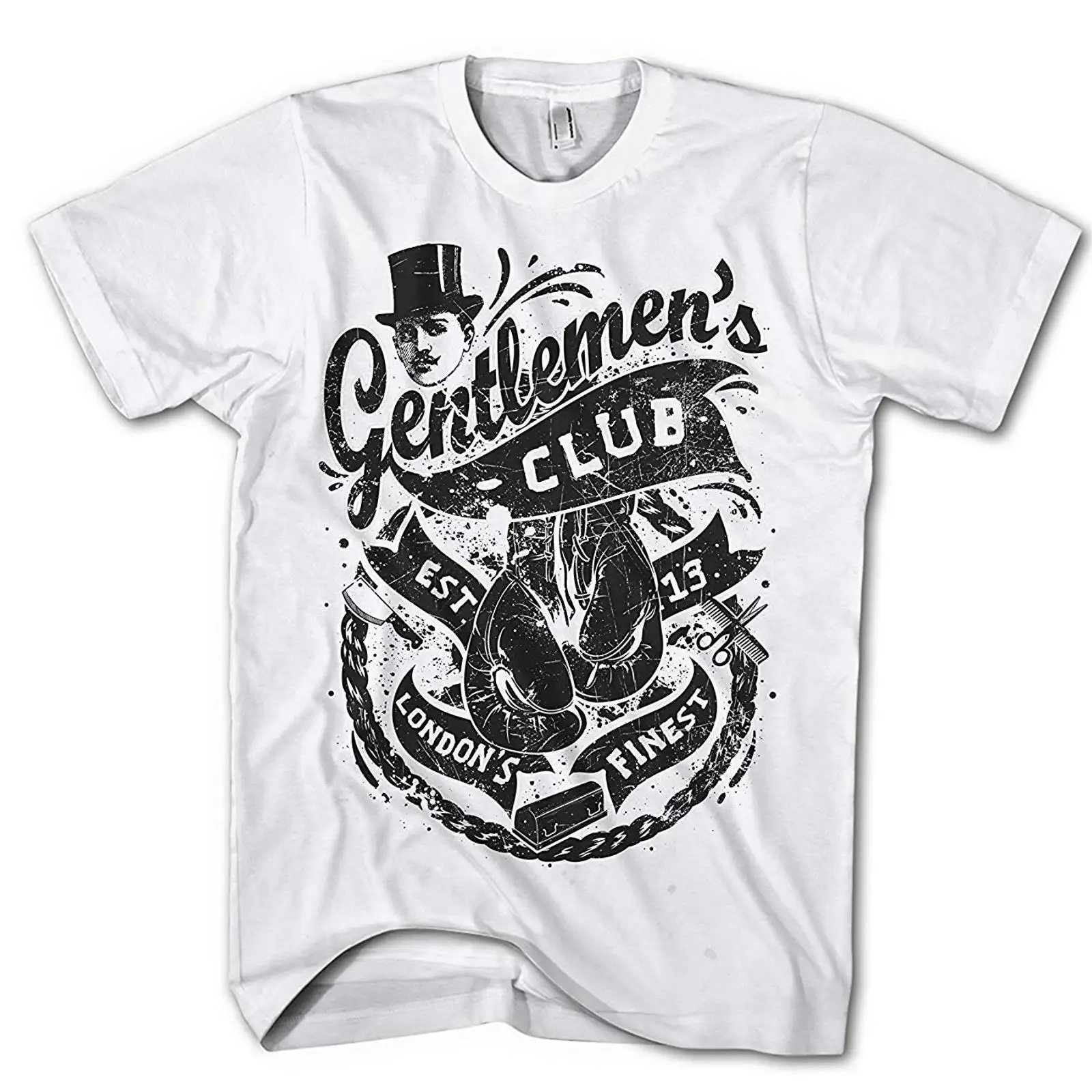 เสื้อยืดผู้ชาย Gentleman Boxin - Vintage Fashion London บทวิจารณ์และราคา