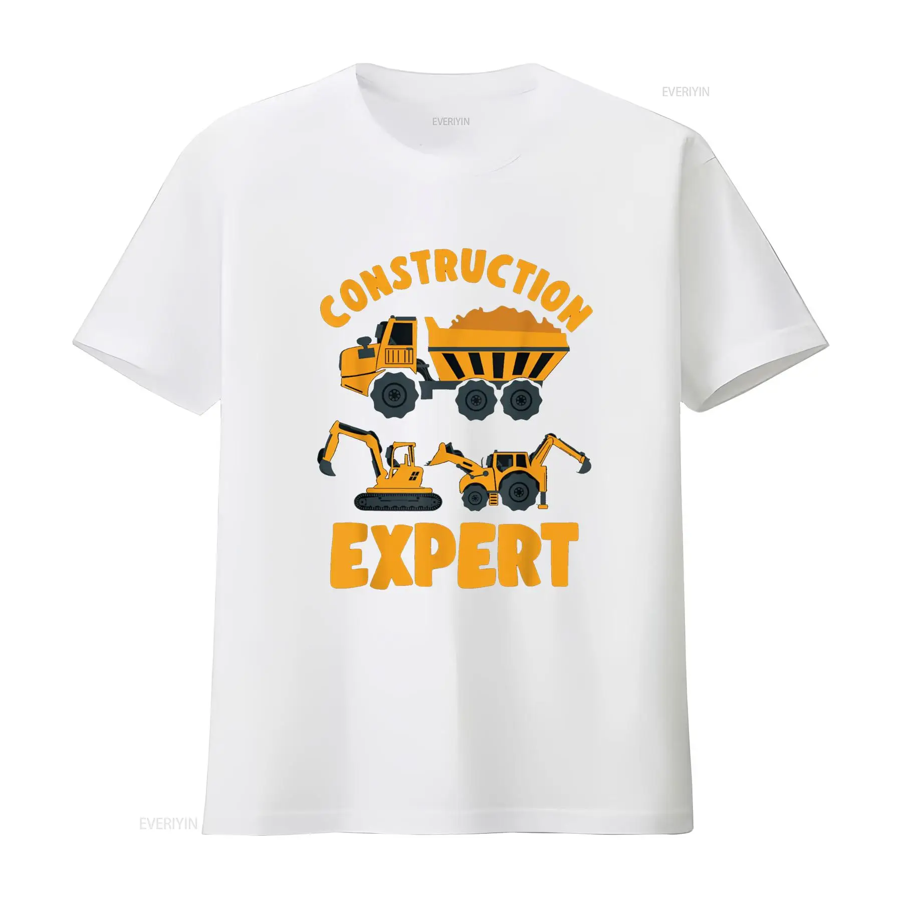 เสื้อยืดเด็กผู้ชายลายรถก่อสร้า - Vintage Fashion Expert บทวิจารณ์และราคา