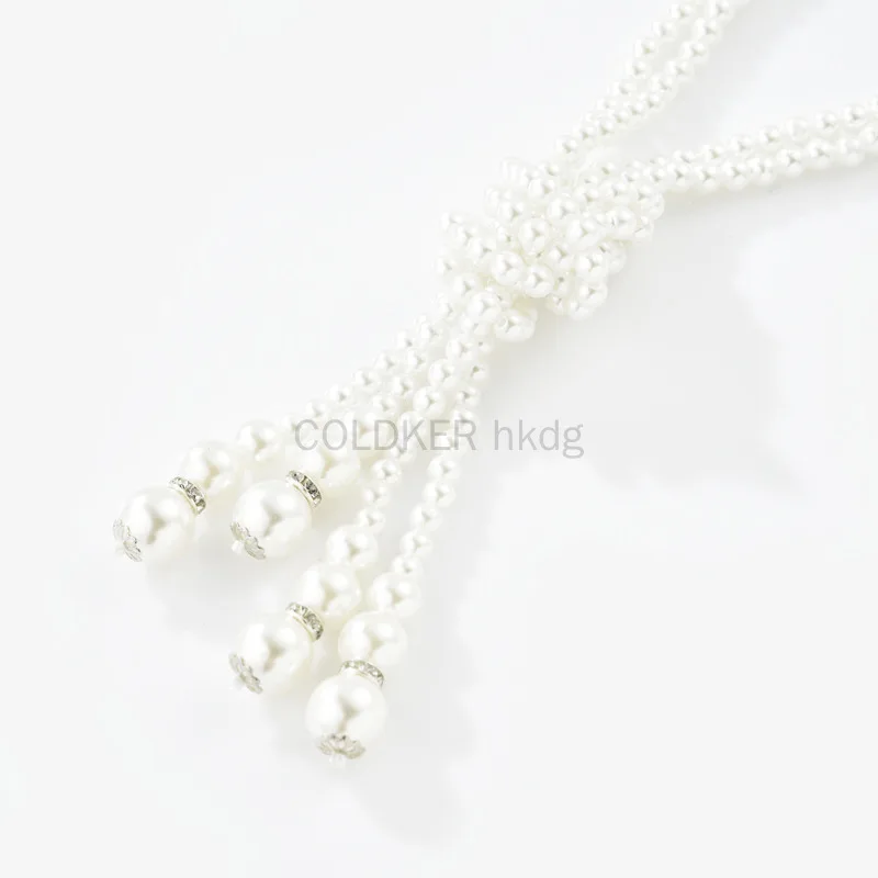 สร้อยคอมุกยุค 1920 แฟชั่นมุกเท - Vintage Fashion Necklace บทวิจารณ์และราคา