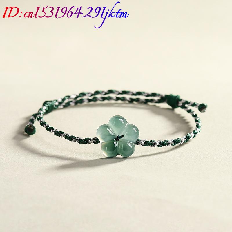 หยกพม่าสร้อยข้อมือหยกธรรมชาติเ - Vintage Fashion For Women บทวิจารณ์และราคา