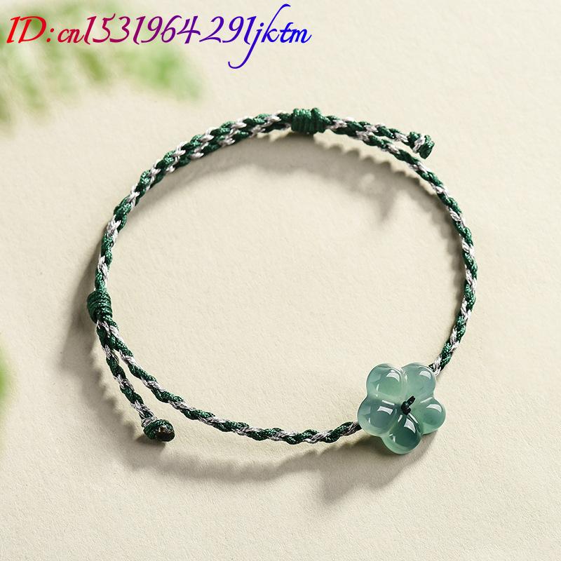 หยกพม่าสร้อยข้อมือหยกธรรมชาติเ - Vintage Fashion For Women บทวิจารณ์และราคา