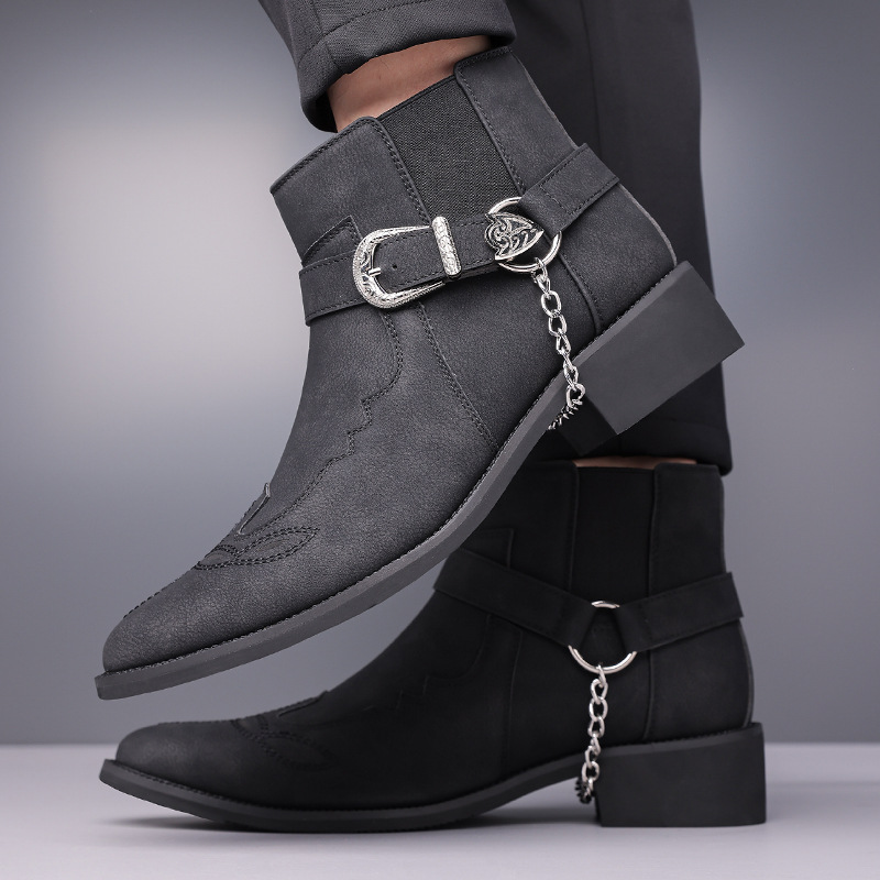 รองเท้าบูทคาวบอยวินเทจสำหรับผู - Vintage Fashion For Men บทวิจารณ์และราคา