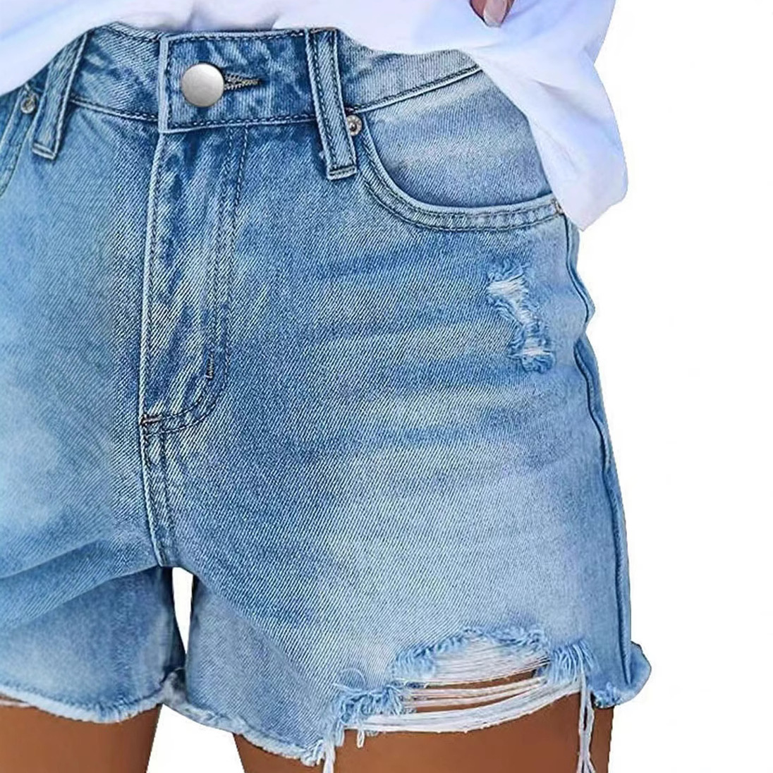 กางเกงยีนส์ขาสั้นสไตล์วินเทจอเ - Vintage Fashion Jeans บทวิจารณ์และราคา