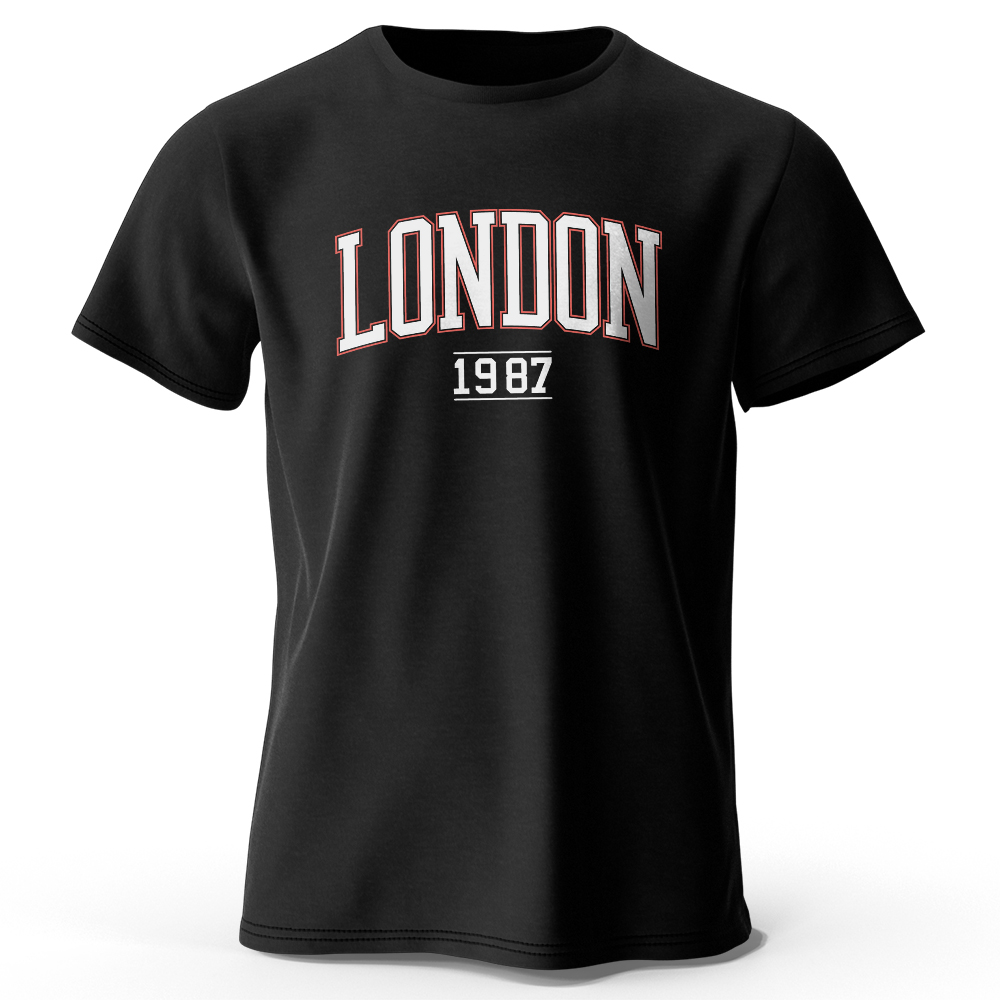 เสื้อยืดผู้ชายแฟชั่นสุดฮิตประจ - Vintage Fashion London บทวิจารณ์และราคา