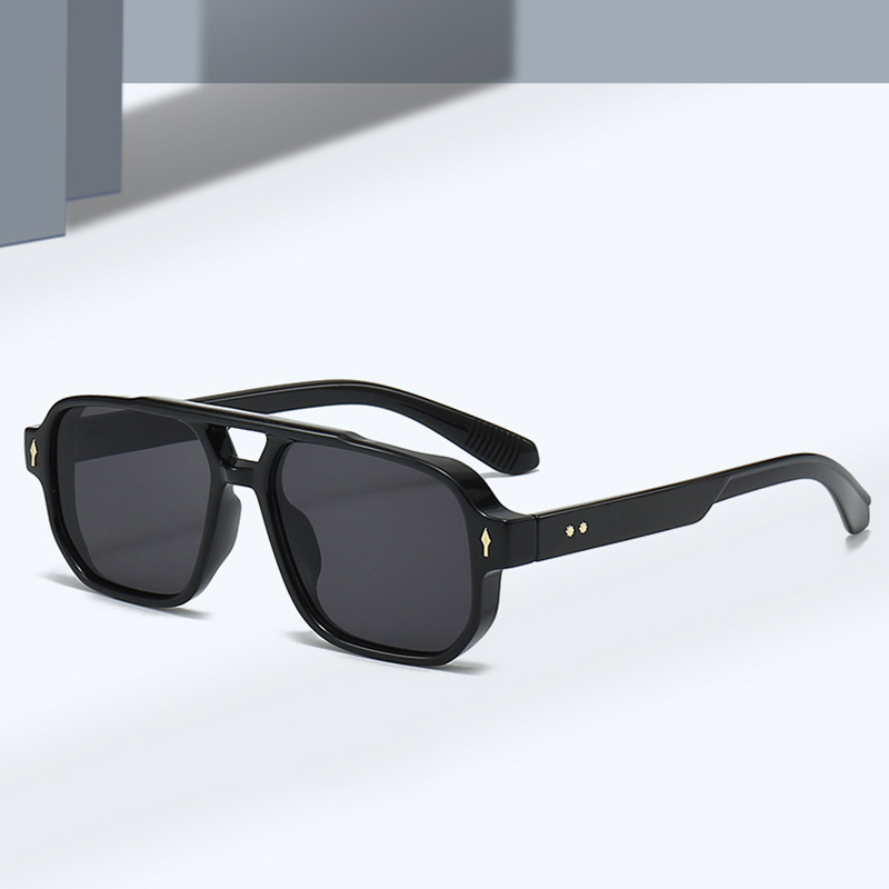 แว่นกันแดดทรงเหลี่ยมวินเทจแบบส - Vintage Fashion For Men บทวิจารณ์และราคา