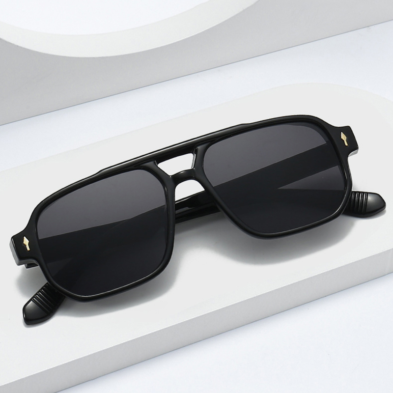 แว่นกันแดดทรงเหลี่ยมวินเทจแบบส - Vintage Fashion For Men บทวิจารณ์และราคา