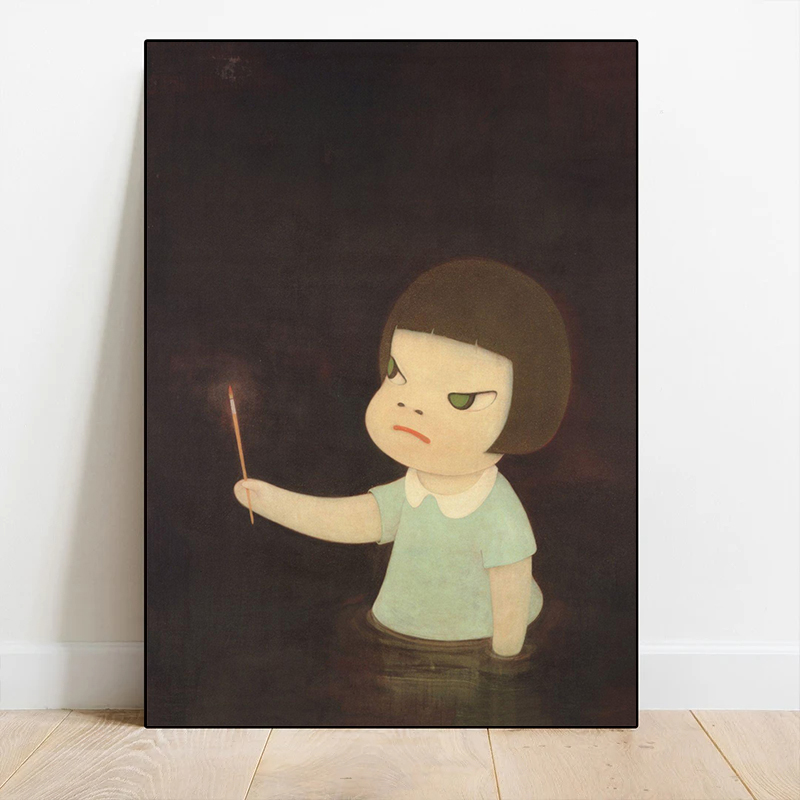 1 ชิ้น ภาพวาดบนผ้าใบไร้กรอบ โย - Vintage Fashion Wall Art บทวิจารณ์และราคา
