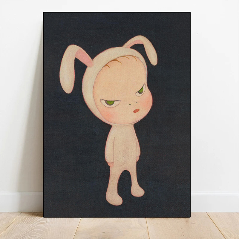 1 ชิ้น ภาพวาดบนผ้าใบไร้กรอบ โย - Vintage Fashion Wall Art บทวิจารณ์และราคา
