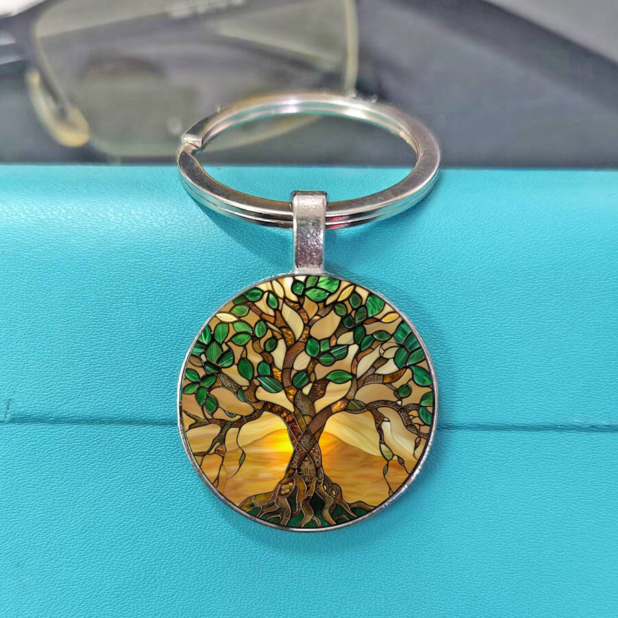 พวงกุญแจลายต้นไม้แห่งชีวิตสไตล - Vintage Fashion Meaning บทวิจารณ์และราคา